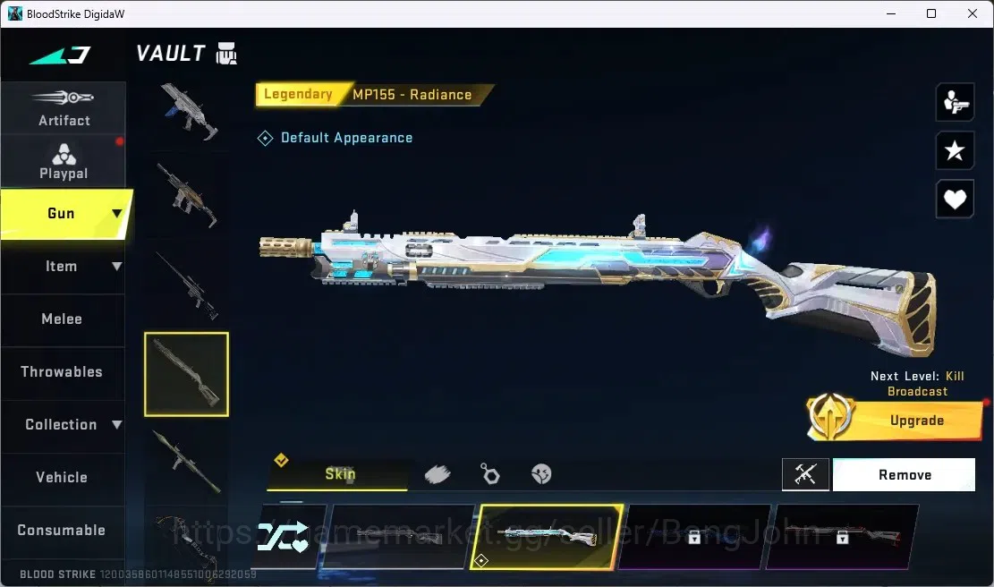 Blood Strike Accounts ASIA | 2 ETERNAL: Desert Eagle, Bizon-Seraph | 1 T image 5