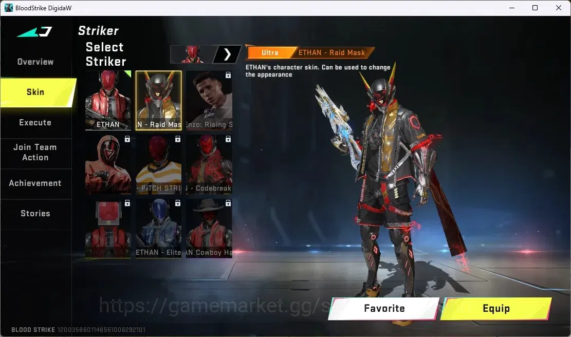 Blood Strike Accounts ASIA | 2 ETERNAL: Desert Eagle, Bizon-Seraph | 1 T image 8