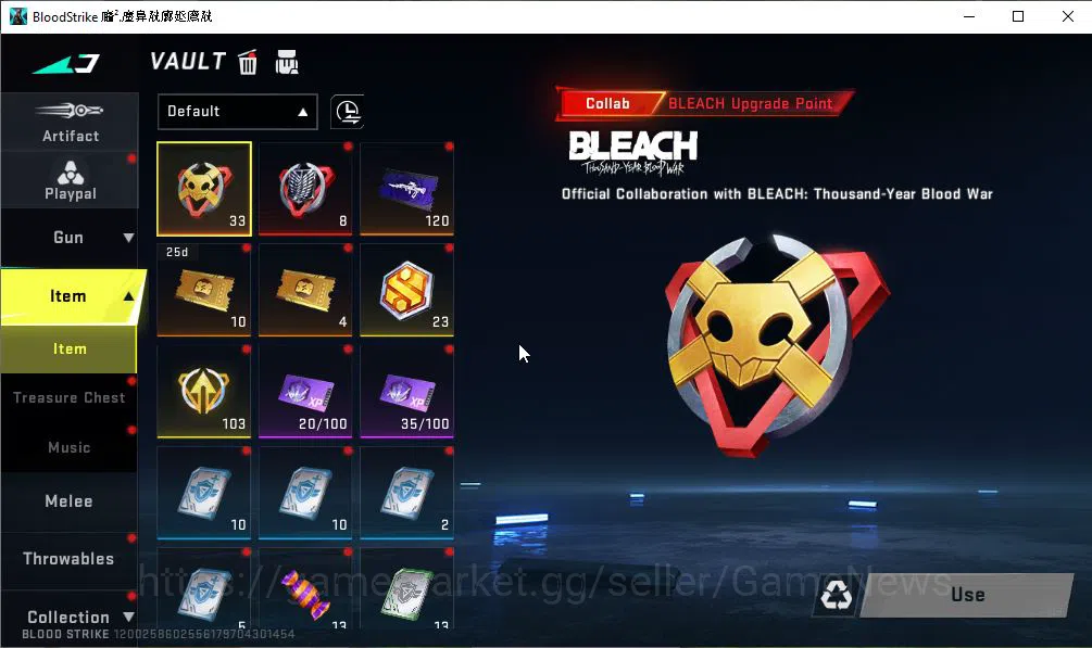 Blood Strike Accounts ASIA|15 ULTRA[EMMA,VOLT,Spear,UMP45,FAL,INP-9,Etc] image 11