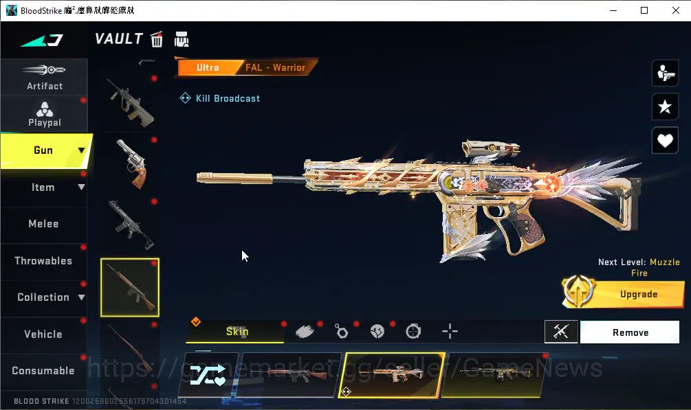 Blood Strike Accounts ASIA|15 ULTRA[EMMA,VOLT,Spear,UMP45,FAL,INP-9,Etc] image 16