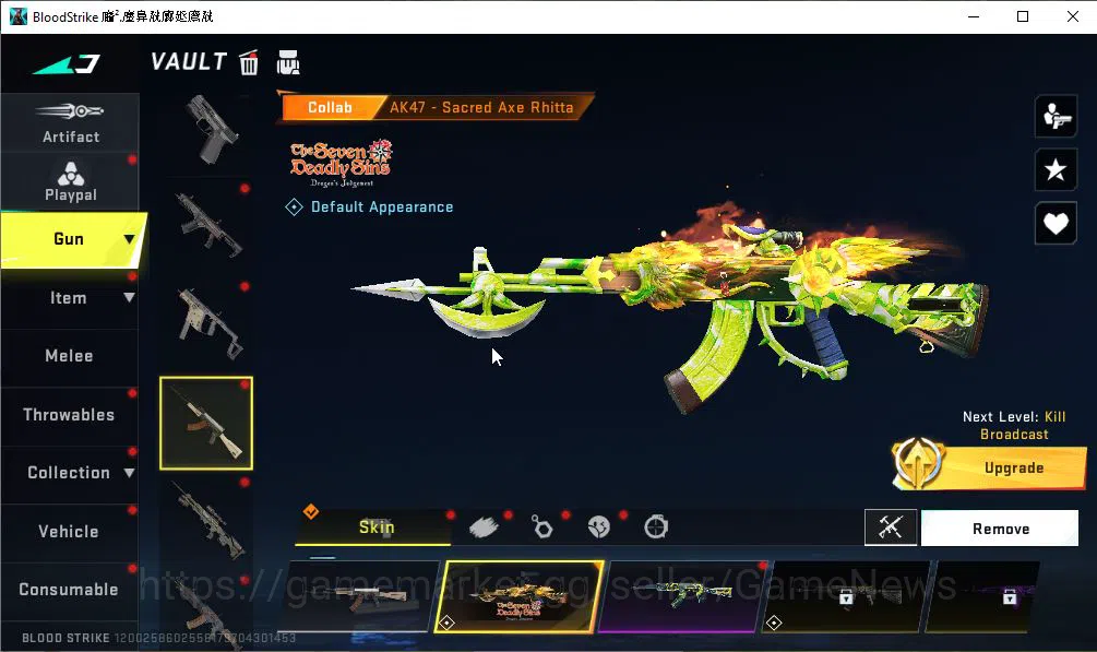 Blood Strike Accounts ASIA|15 ULTRA[EMMA,VOLT,Spear,UMP45,FAL,INP-9,Etc] image 20