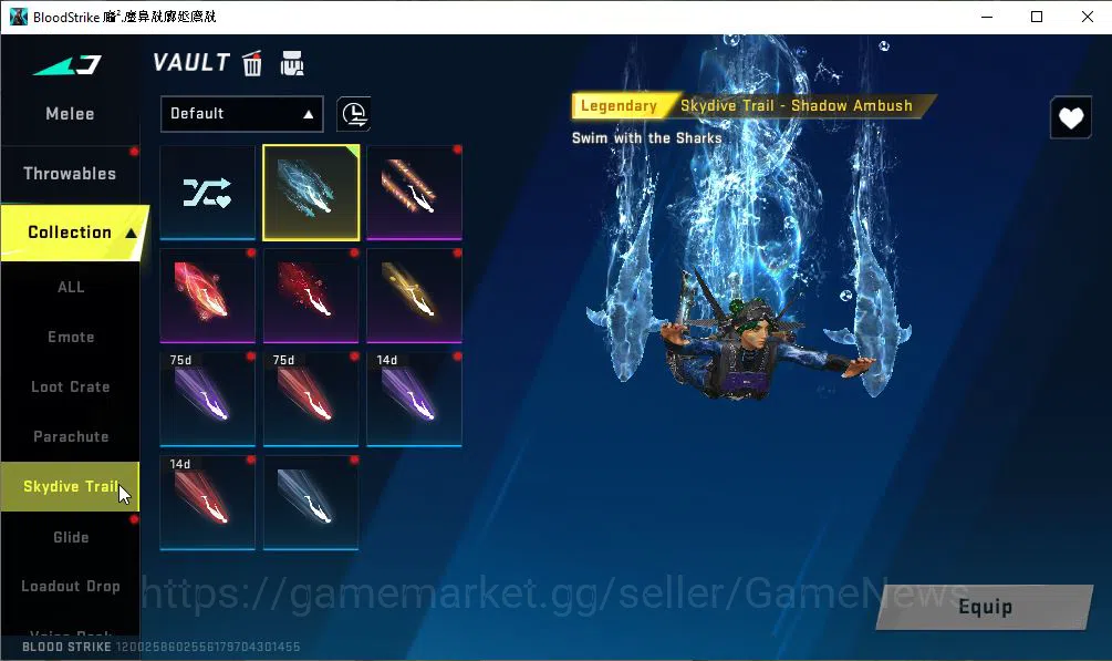 Blood Strike Accounts ASIA|15 ULTRA[EMMA,VOLT,Spear,UMP45,FAL,INP-9,Etc] image 6