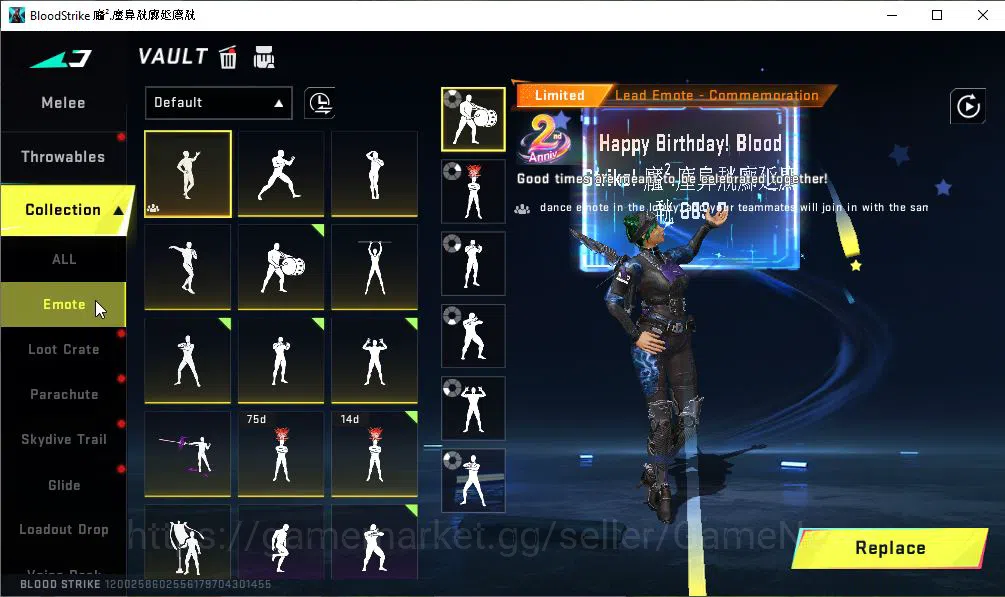 Blood Strike Accounts ASIA|15 ULTRA[EMMA,VOLT,Spear,UMP45,FAL,INP-9,Etc] image 9