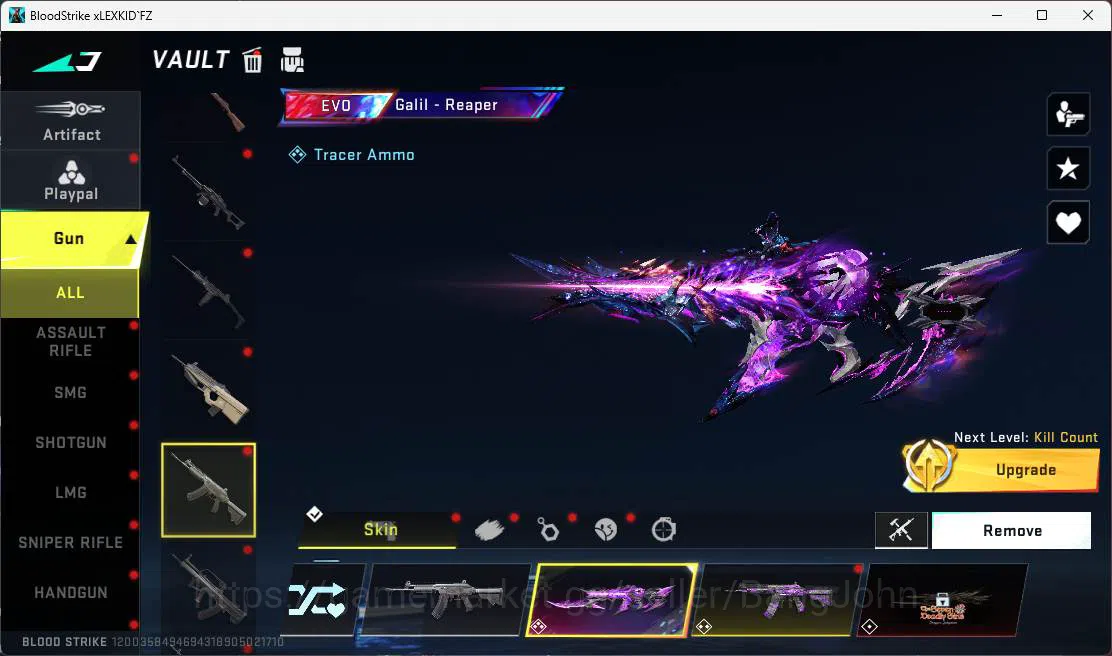 Blood Strike Accounts ASIA |Eter Zero|Bleach Spike Zero|Eternal M4A1 KAG image 11