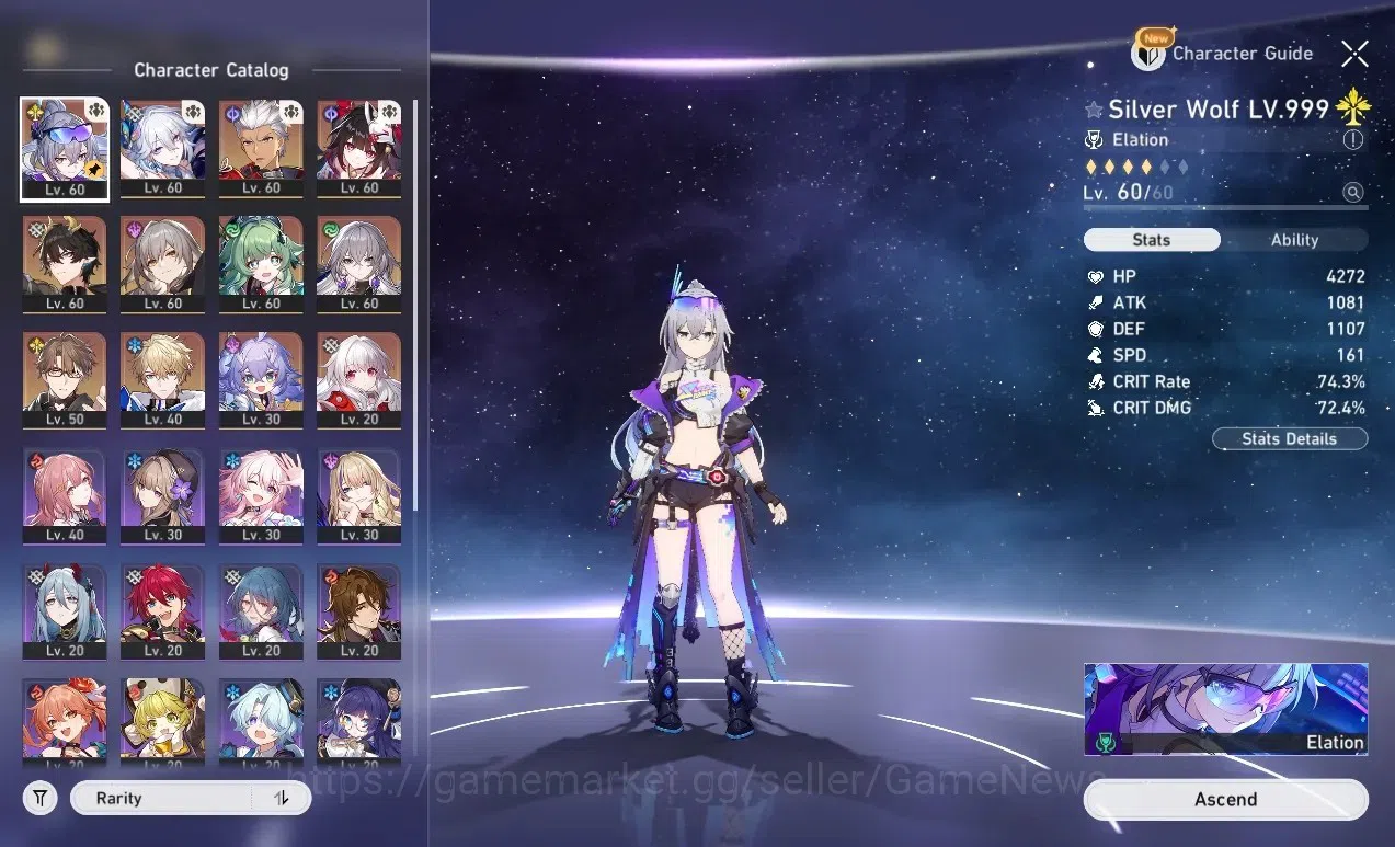 Honkai Star Rail Accounts Asia|TL 46|6 Limited| SW 999+Sign,Yao Guang,Sparkl image 2