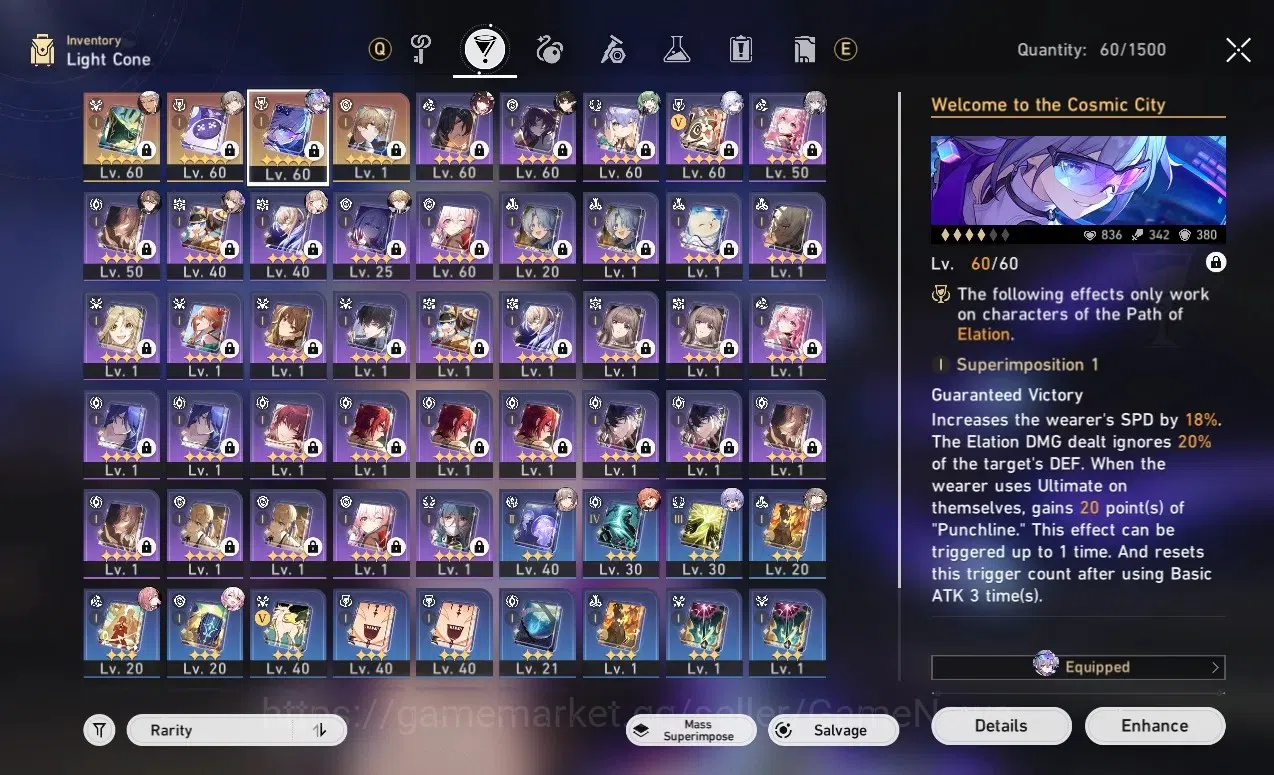 Honkai Star Rail Accounts Asia|TL 46|6 Limited| SW 999+Sign,Yao Guang,Sparkl image 4
