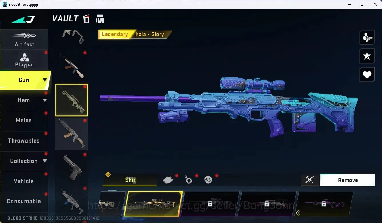 Blood Strike Accounts ASIA |Ultra Dual Blades - Frozen Rebirth|1 Evo:Fal image 10