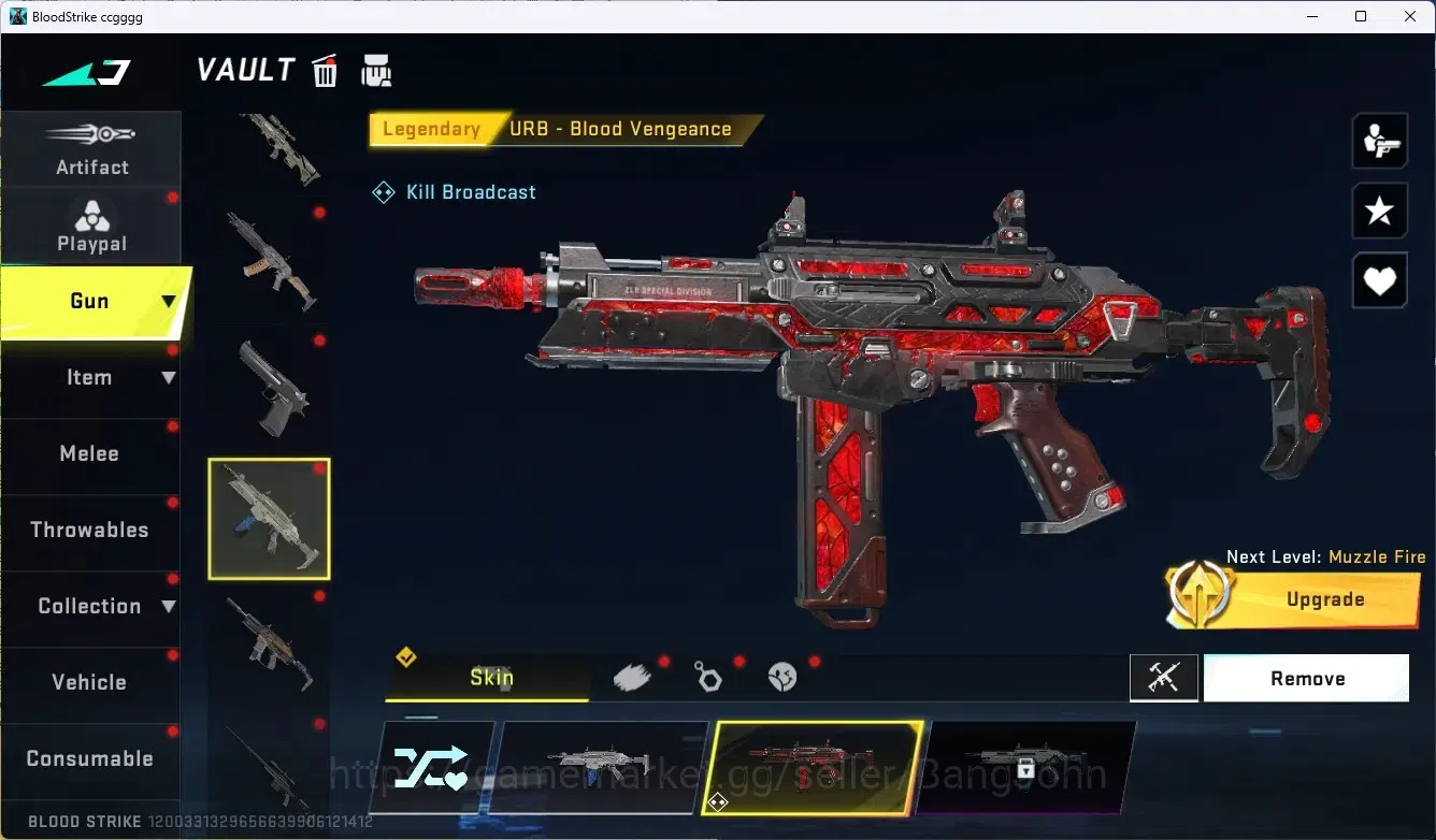 Blood Strike Accounts ASIA |Ultra Dual Blades - Frozen Rebirth|1 Evo:Fal image 11