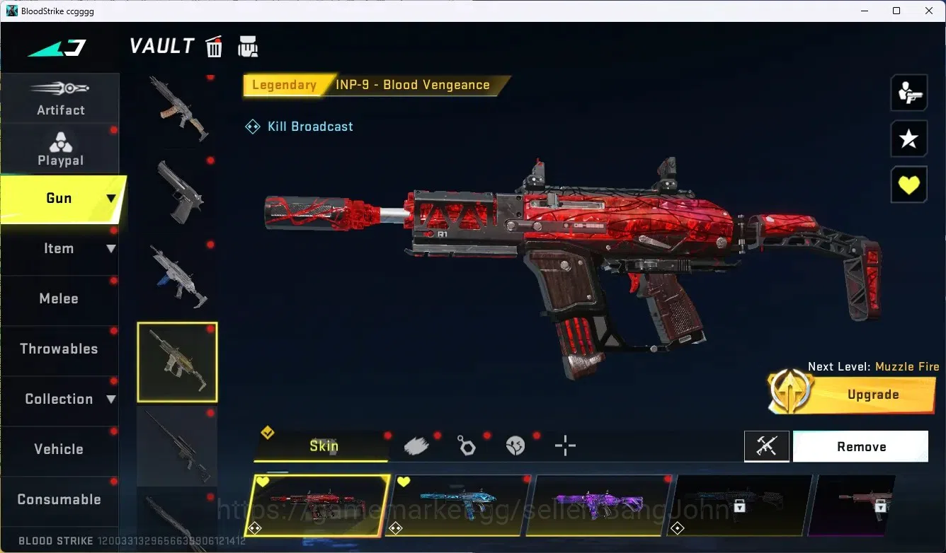 Blood Strike Accounts ASIA |Ultra Dual Blades - Frozen Rebirth|1 Evo:Fal image 12