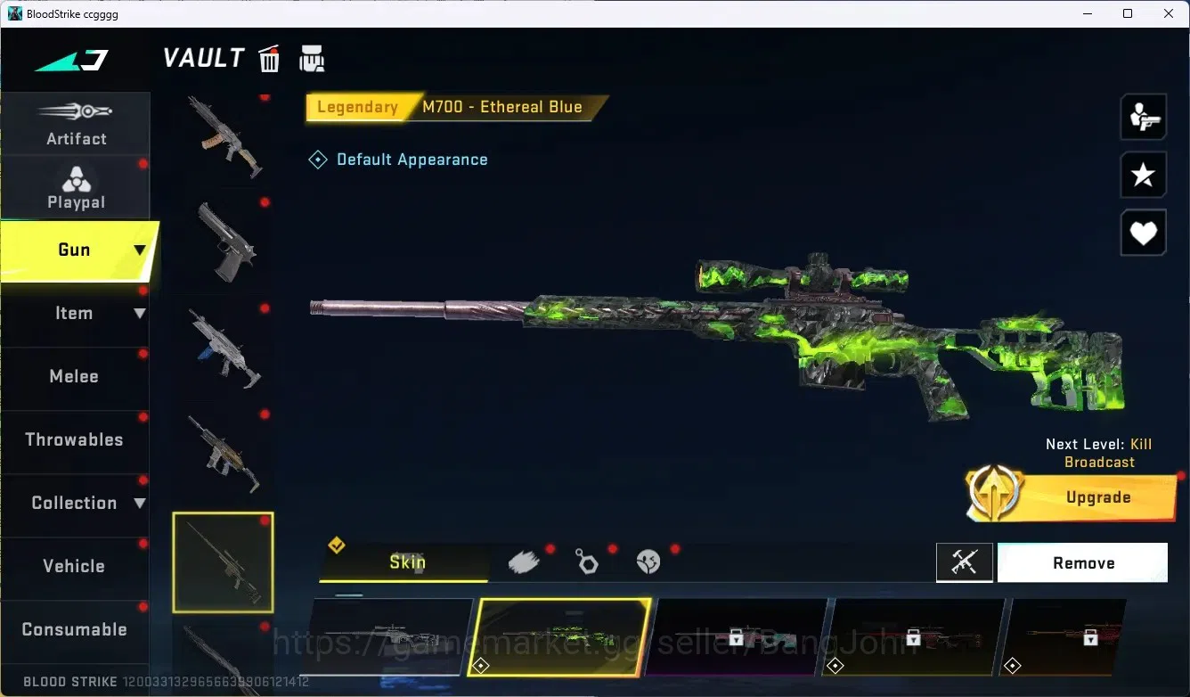 Blood Strike Accounts ASIA |Ultra Dual Blades - Frozen Rebirth|1 Evo:Fal image 13