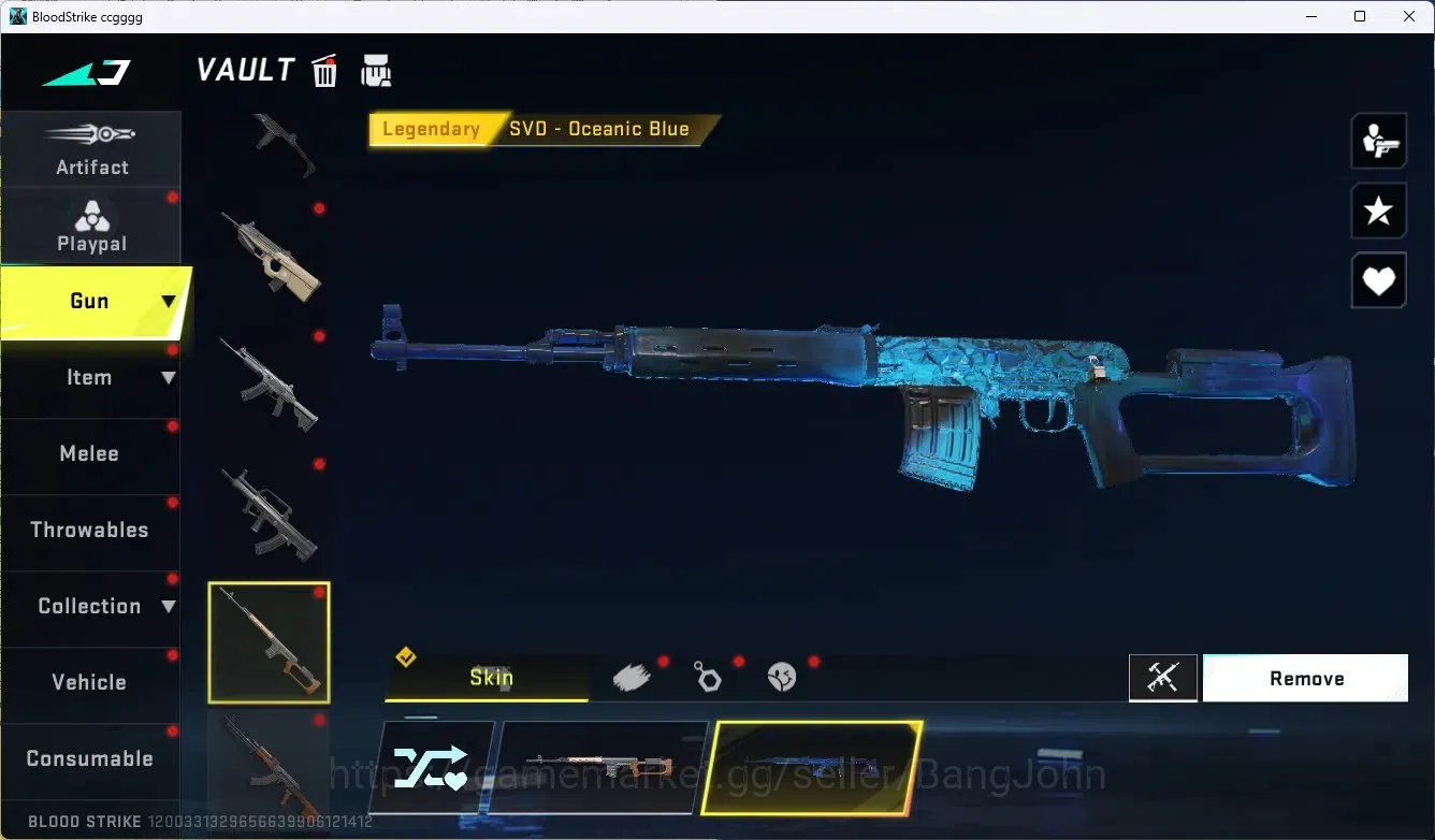 Blood Strike Accounts ASIA |Ultra Dual Blades - Frozen Rebirth|1 Evo:Fal image 16