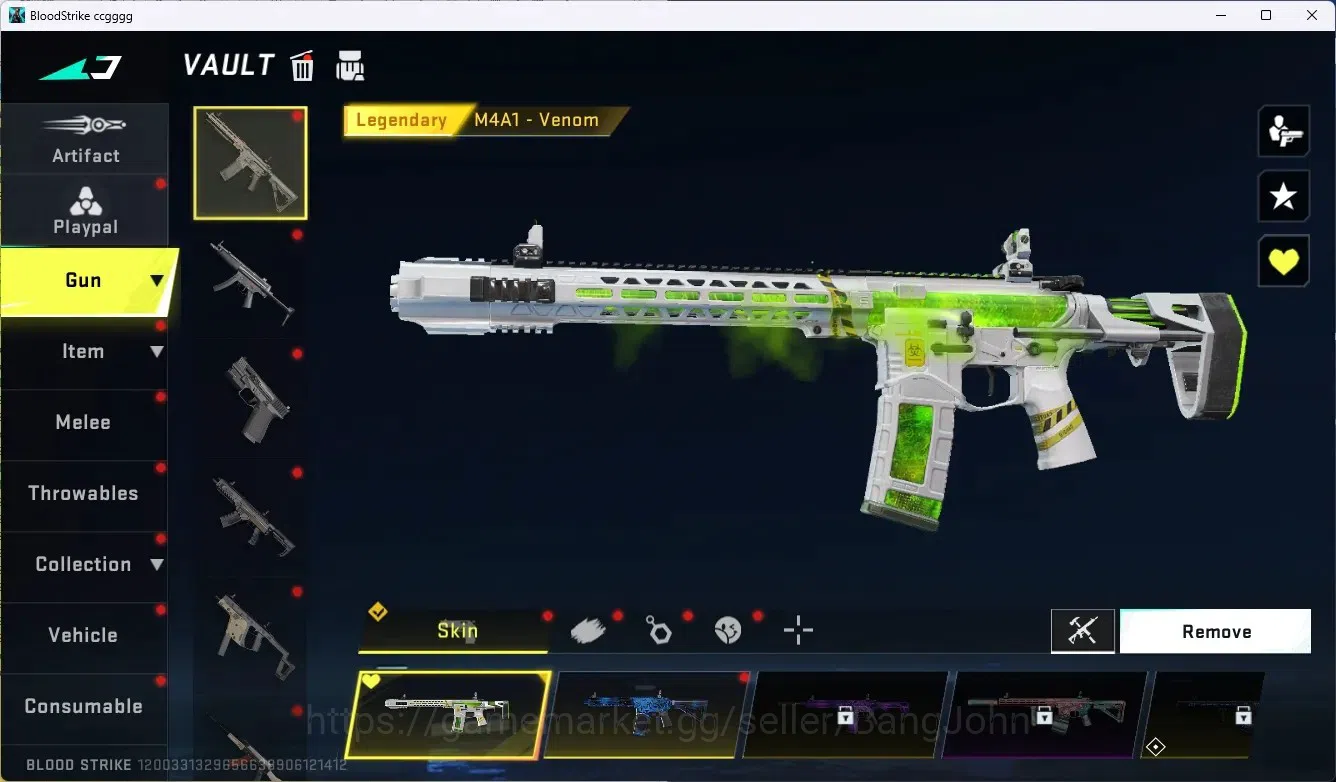 Blood Strike Accounts ASIA |Ultra Dual Blades - Frozen Rebirth|1 Evo:Fal image 6