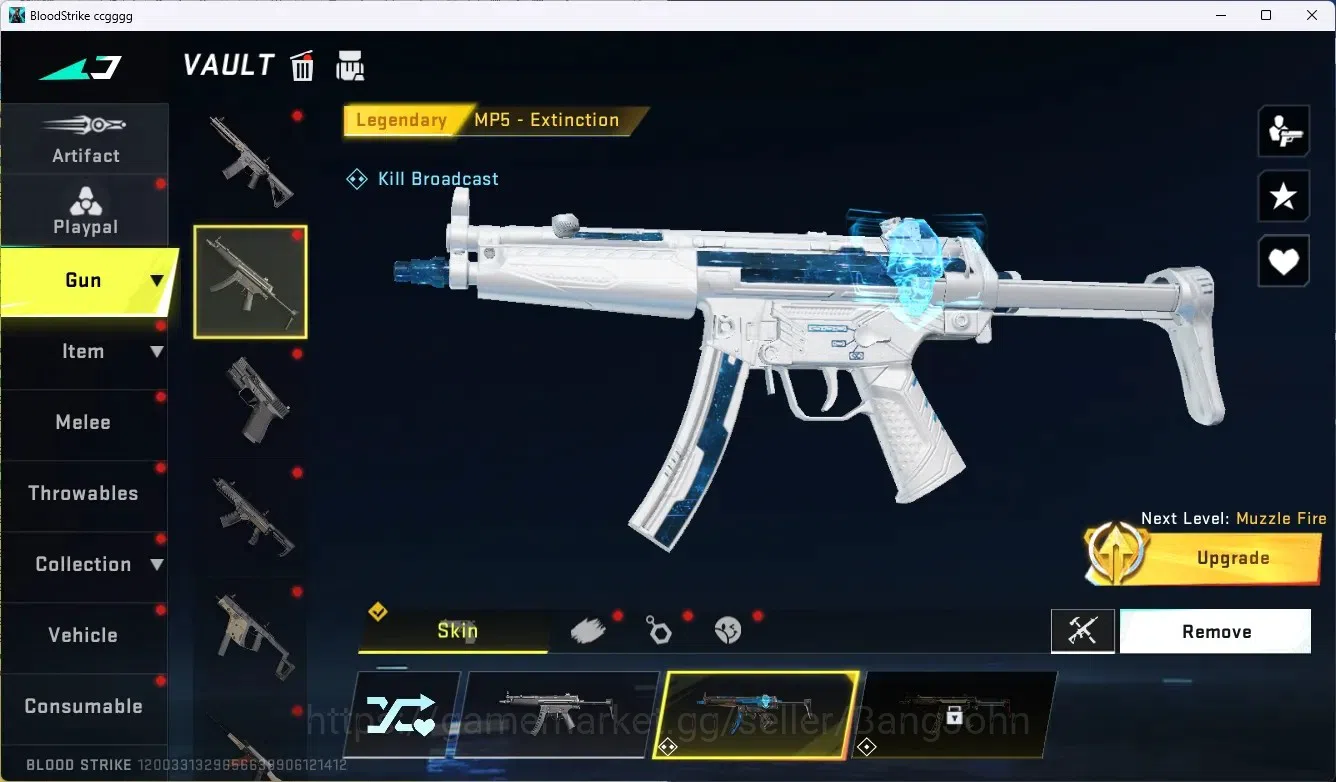 Blood Strike Accounts ASIA |Ultra Dual Blades - Frozen Rebirth|1 Evo:Fal image 7