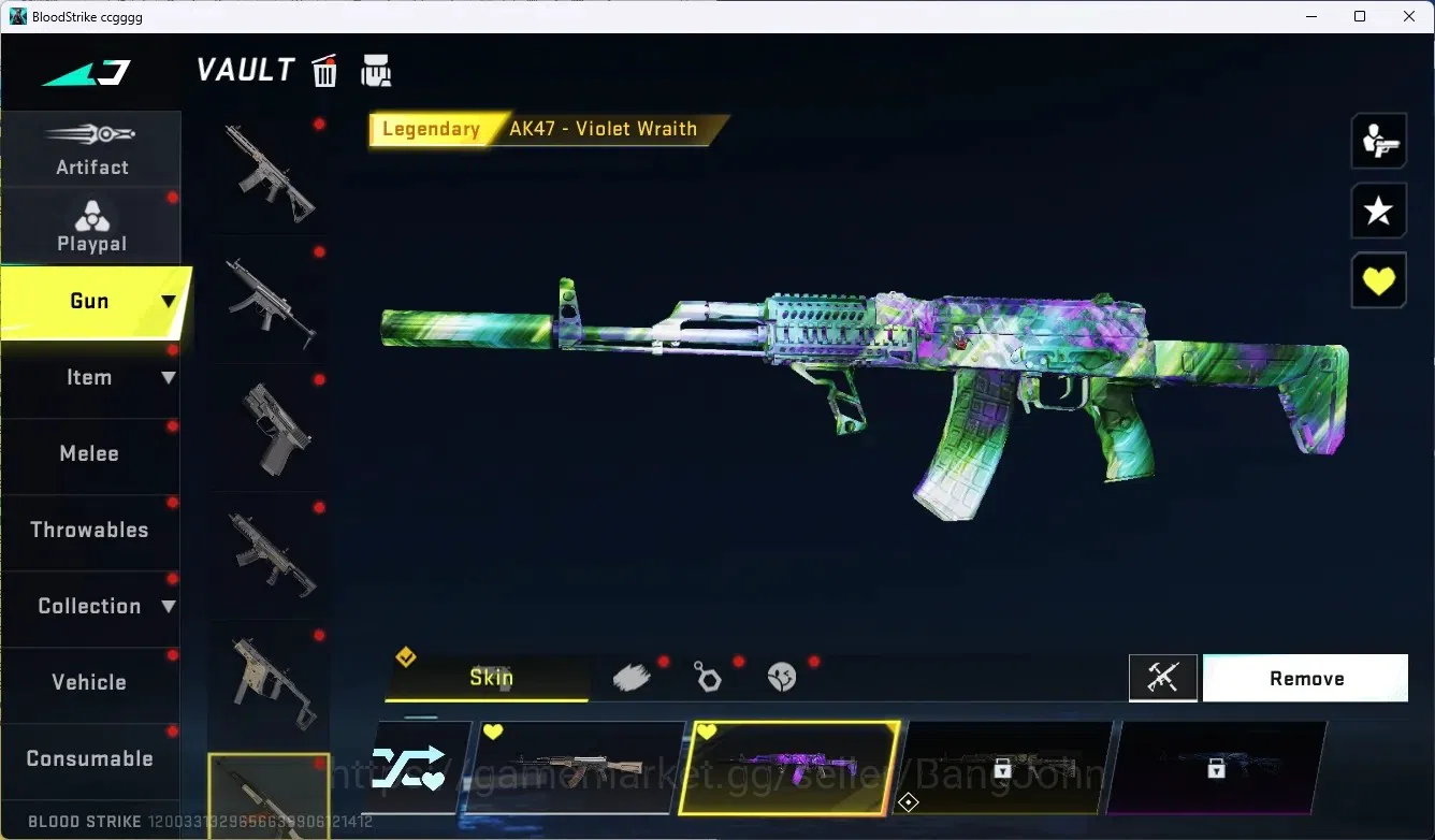 Blood Strike Accounts ASIA |Ultra Dual Blades - Frozen Rebirth|1 Evo:Fal image 9