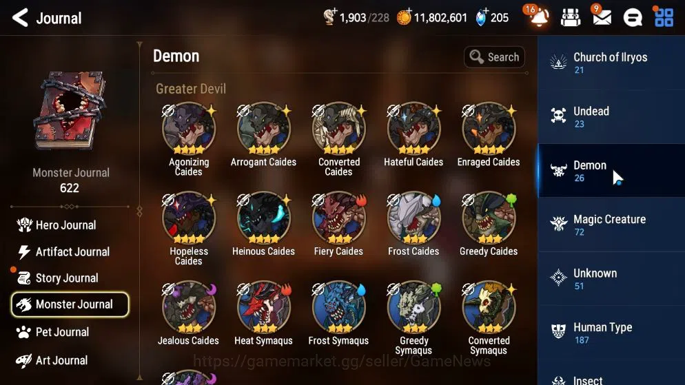 Epic Seven Accounts Mid-Tier ASIA Unverif|6 ML(BArunka,M Chloe,PC Flan,Har setti,Etc)+Stark,Rinak,Setsuka,Etc|27K 17