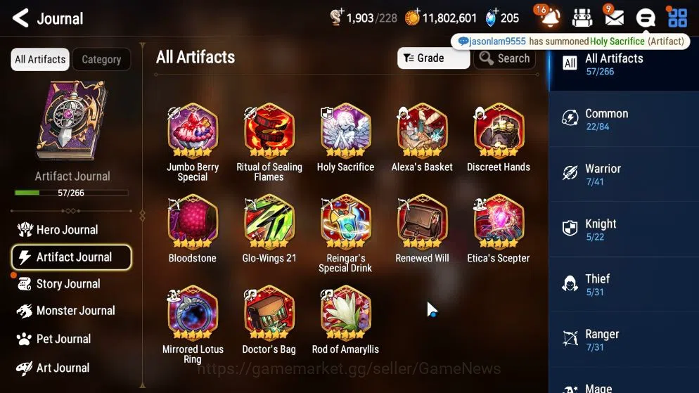 Epic Seven Accounts Mid-Tier ASIA Unverif|6 ML(BArunka,M Chloe,PC Flan,Har setti,Etc)+Stark,Rinak,Setsuka,Etc|27K 7