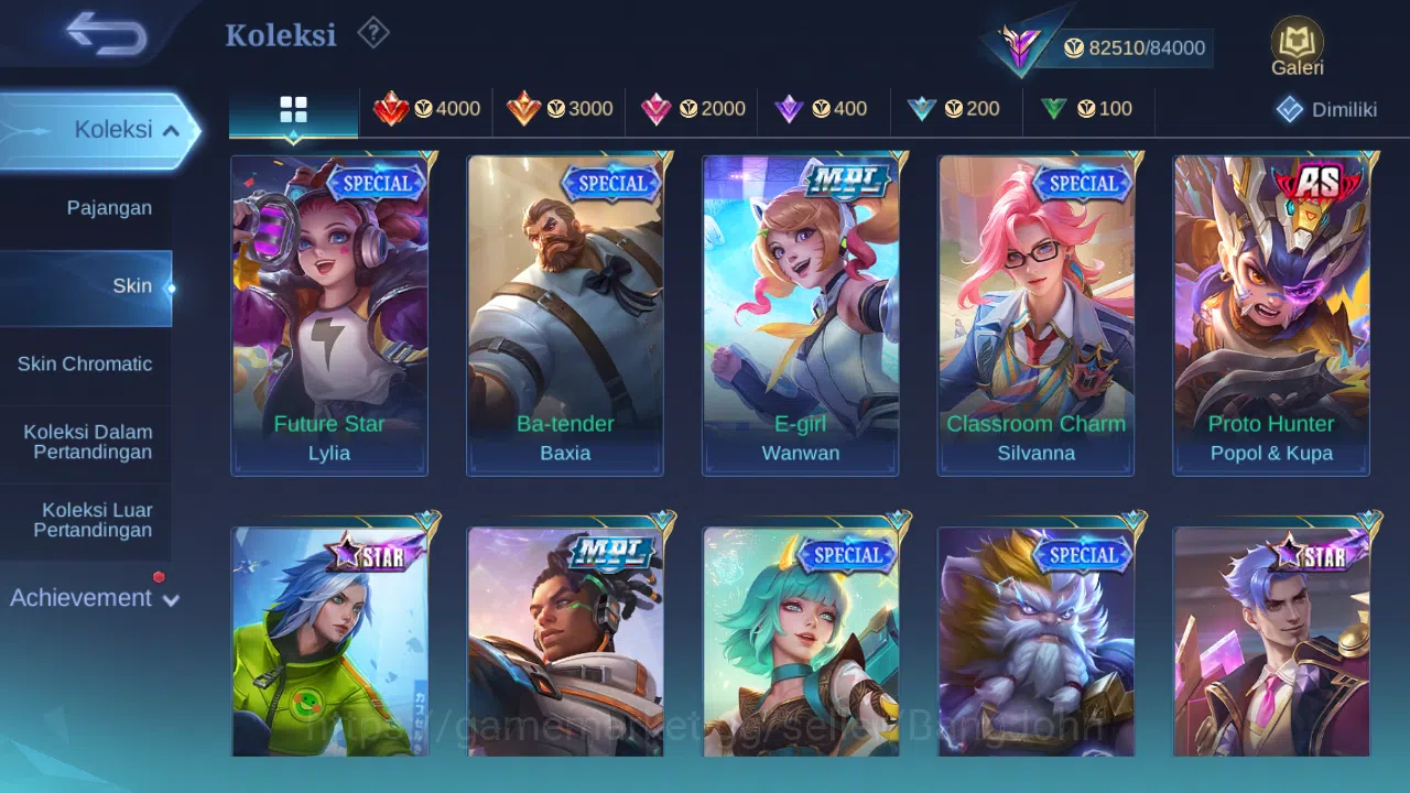 Mobile Legends: Bang Bang Accounts Hero 132 Skin 319 | Legend Alucard | CC YSS | Annu image 11