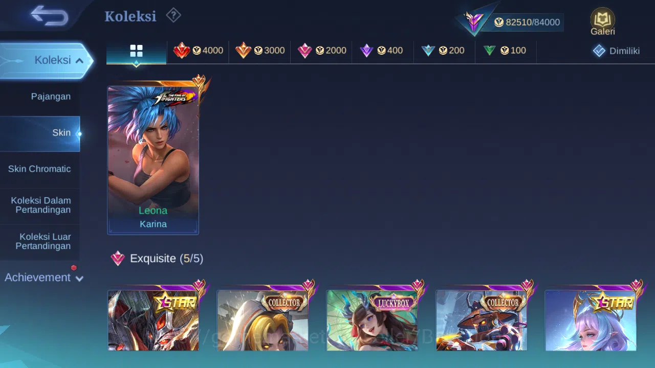 Mobile Legends: Bang Bang Accounts Hero 132 Skin 319 | Legend Alucard | CC YSS | Annu image 3