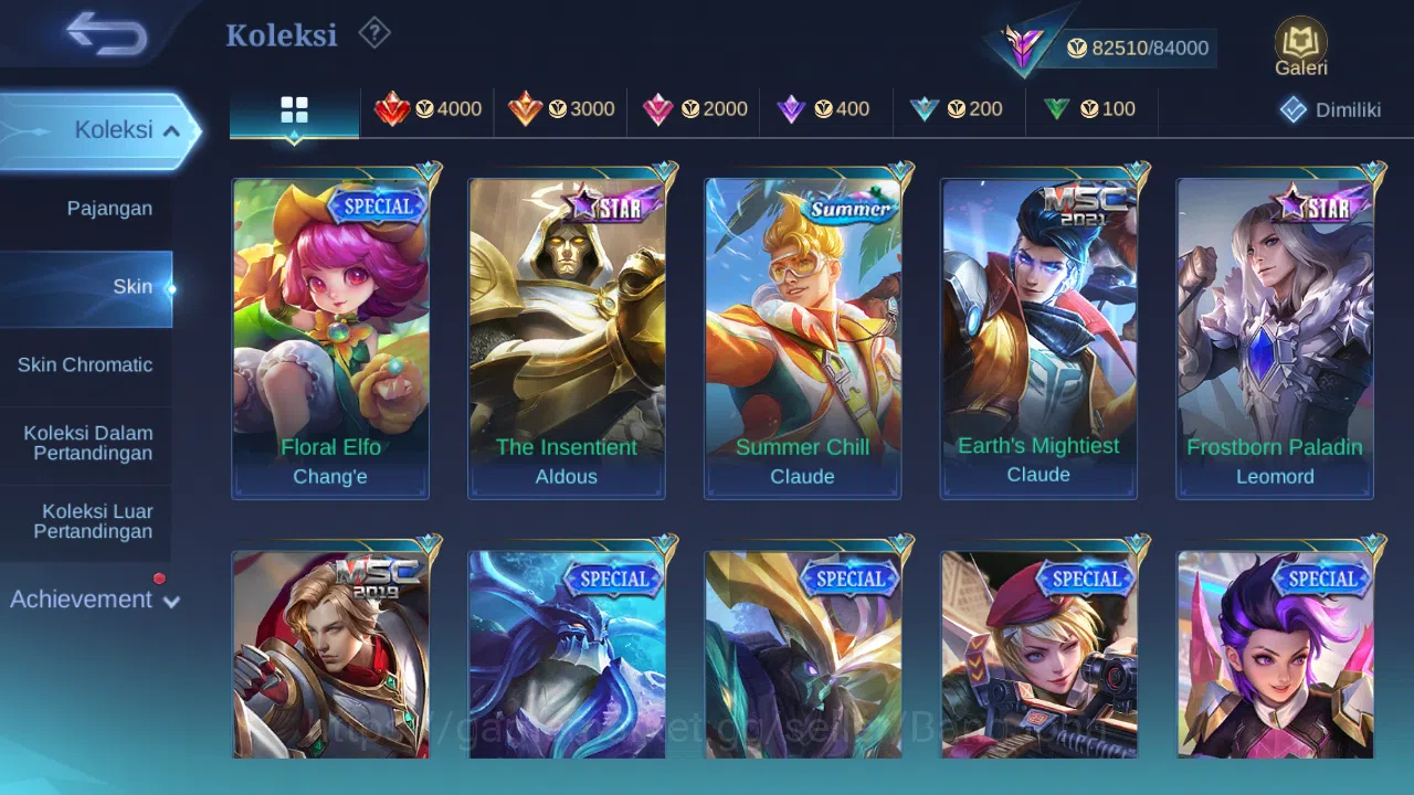 Mobile Legends: Bang Bang Accounts Hero 132 Skin 319 | Legend Alucard | CC YSS | Annu image 9