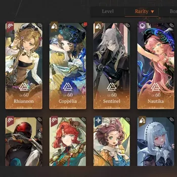 Reverse: 1999 Accounts Endgame Global|Lv 64|Team Dance Teacher & Bloodtithe|28 SSR 4 Limited|The Twins