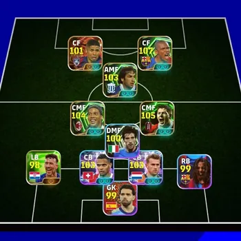 eFootball Accounts Others =\[ Best CF \]= ➜ Samuel Eto ➺ Backenbauer Manager ➜ Ronaldinho ➺ Gerrard ➜ With So many Players