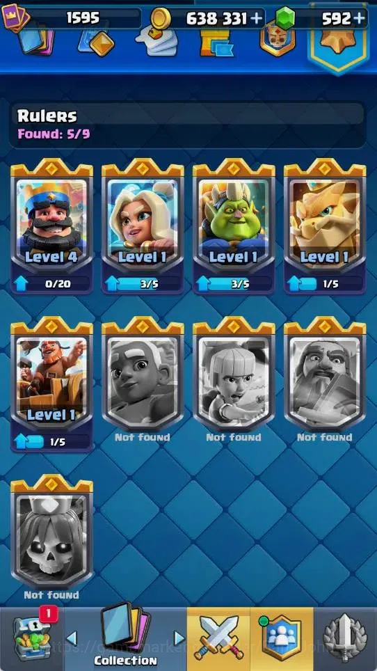 Clash Royale Accounts Mobile |KTL 15|Trophy 12068|5 Max L16 Cards|4 Hero image 11