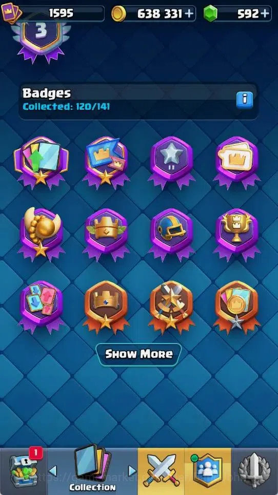 Clash Royale Accounts Mobile |KTL 15|Trophy 12068|5 Max L16 Cards|4 Hero image 12