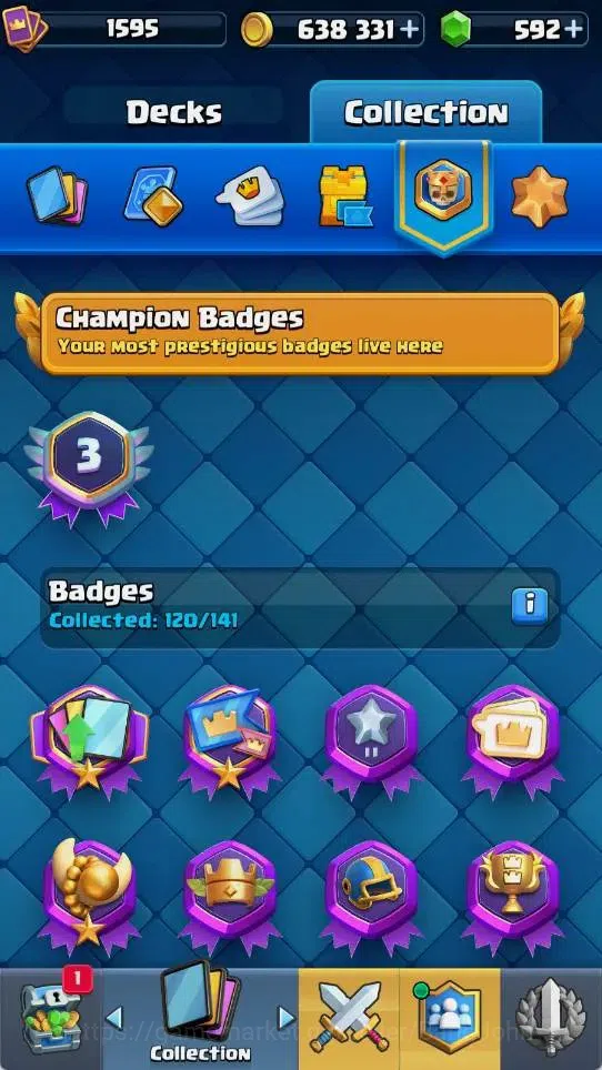 Clash Royale Accounts Mobile |KTL 15|Trophy 12068|5 Max L16 Cards|4 Hero image 13