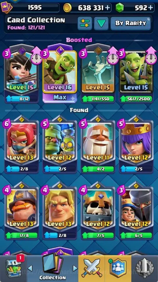 Clash Royale Accounts Mobile |KTL 15|Trophy 12068|5 Max L16 Cards|4 Hero image 9