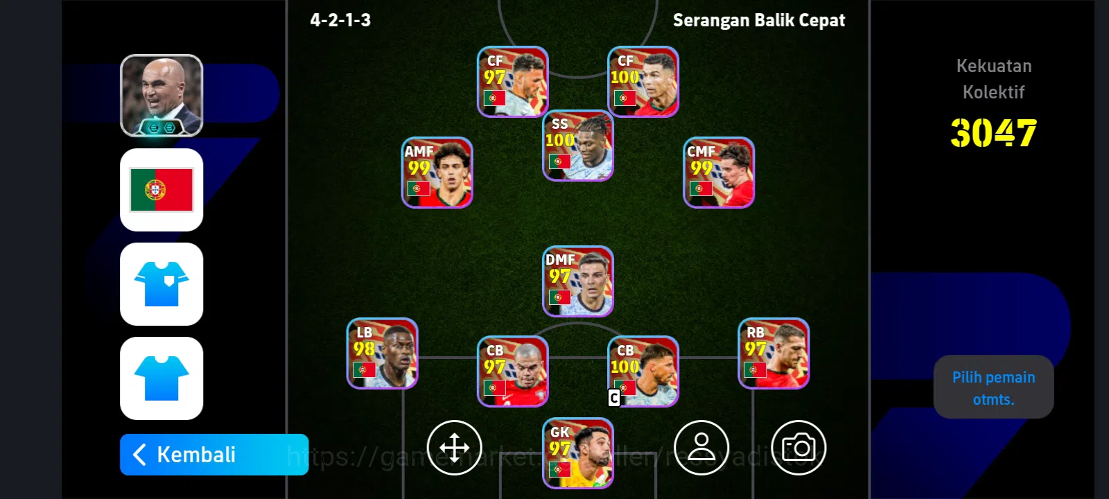 eFootball Accounts Legends & Iconic Players EFOOTBALL OLD META | PACK PORTUGAL OLD, PAUL SCHOLES,NEYMAR JR ST, T ALEXANDER 1