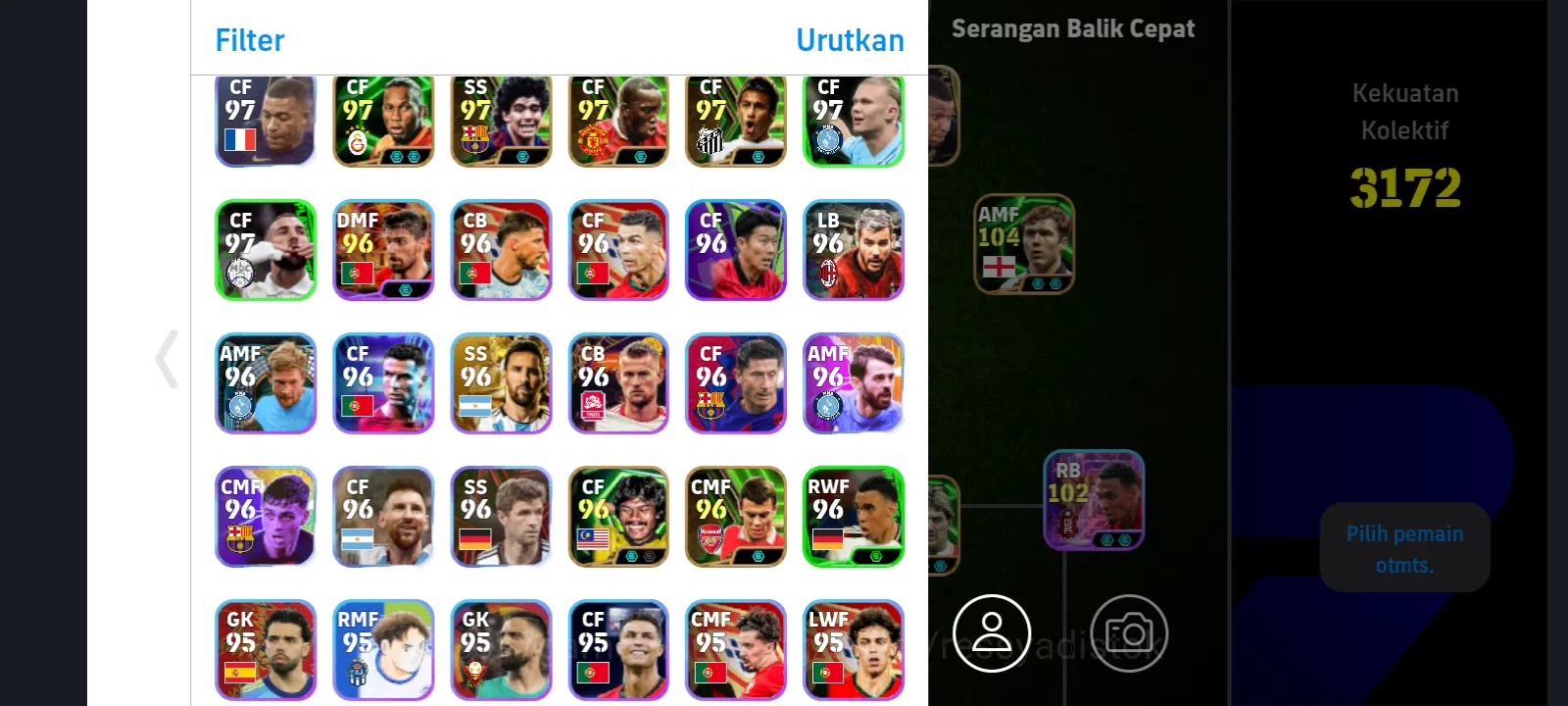 eFootball Accounts Legends & Iconic Players EFOOTBALL OLD META | PACK PORTUGAL OLD, PAUL SCHOLES,NEYMAR JR ST, T ALEXANDER 3