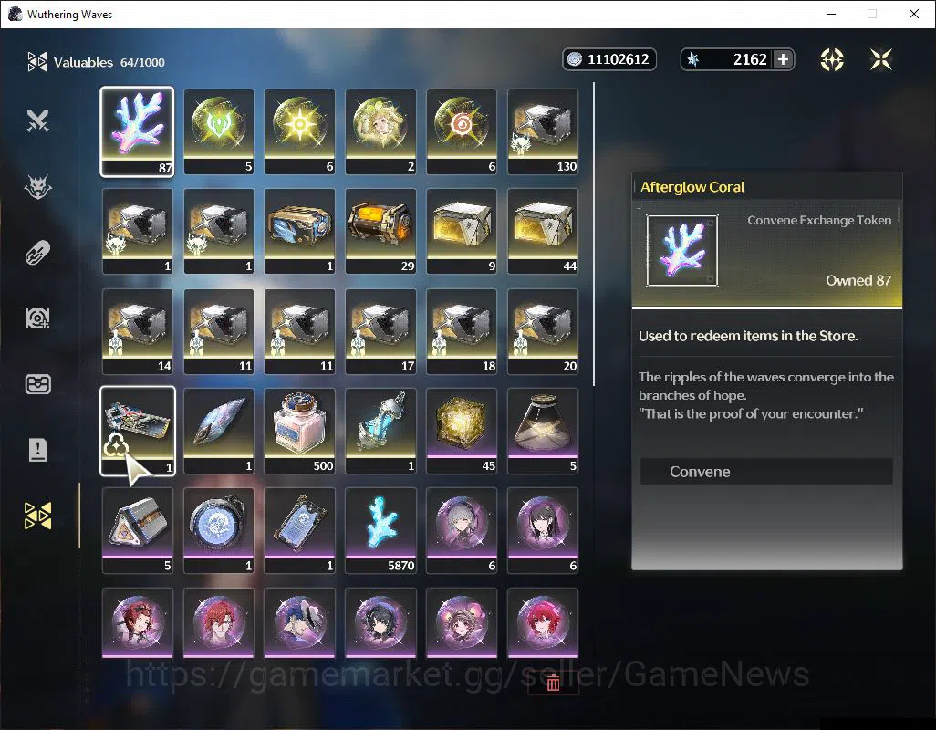Wuthering Waves Accounts SEA|UL 46|2,1 K Astrite|2 Limited| [Shorekeeper, G image 8