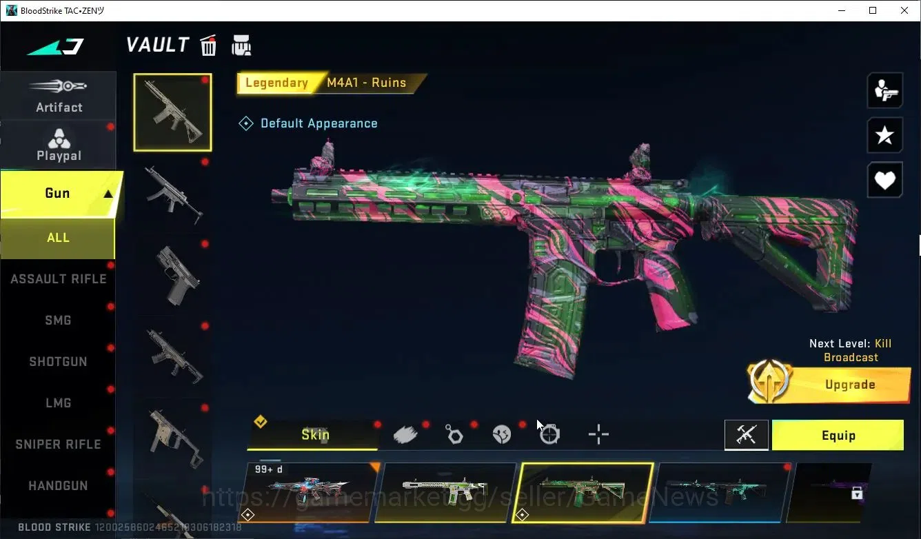 Blood Strike Accounts ASIA|ETERNAL Ethan-ALIENWALK+1 ULTRA [UZI-Catalyzm image 10