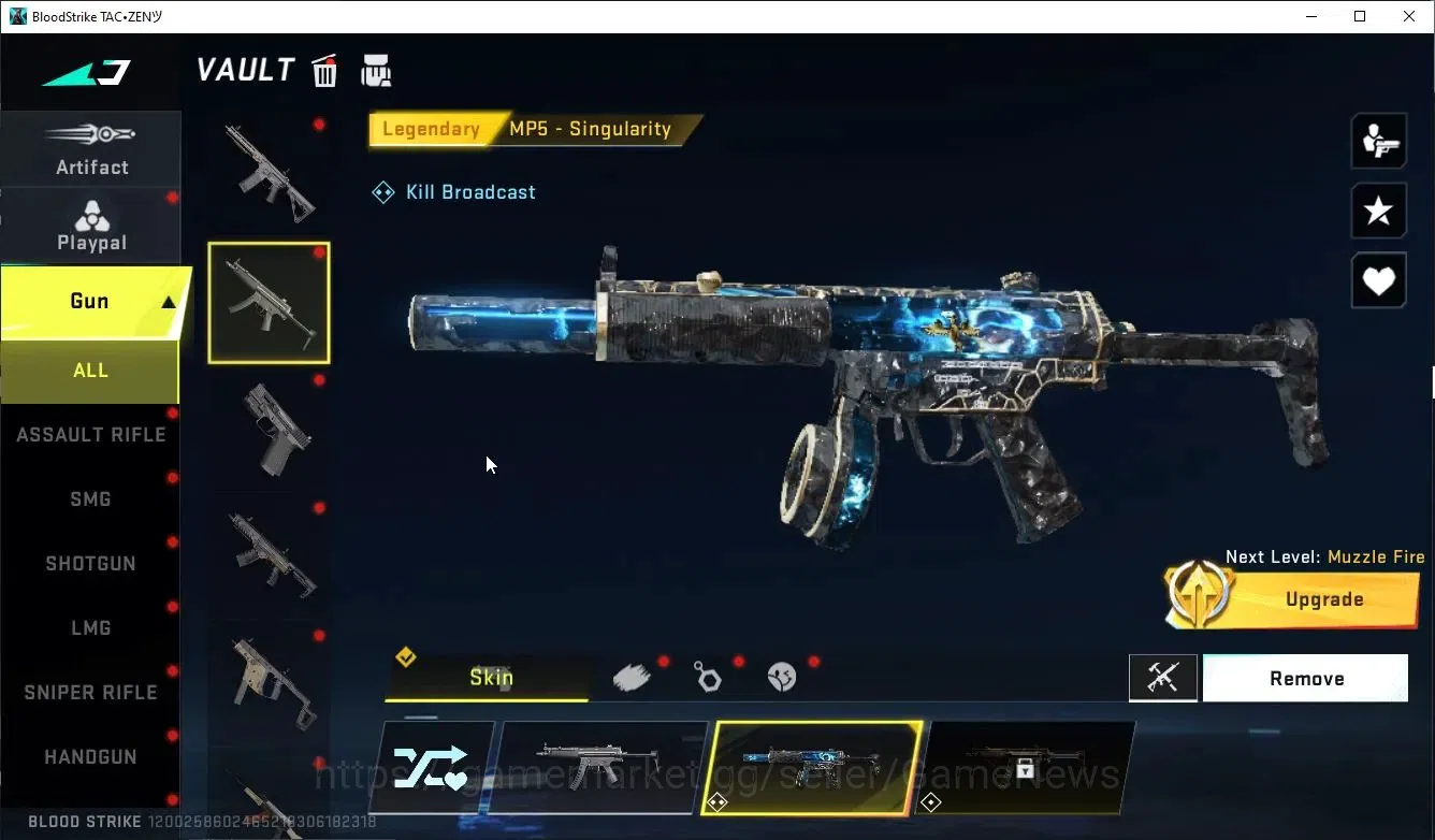 Blood Strike Accounts ASIA|ETERNAL Ethan-ALIENWALK+1 ULTRA [UZI-Catalyzm image 11
