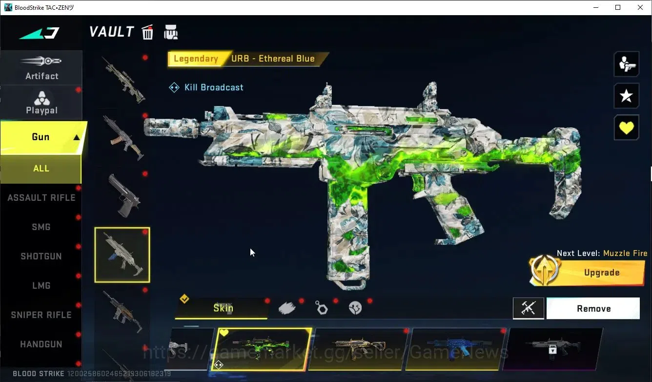 Blood Strike Accounts ASIA|ETERNAL Ethan-ALIENWALK+1 ULTRA [UZI-Catalyzm image 16