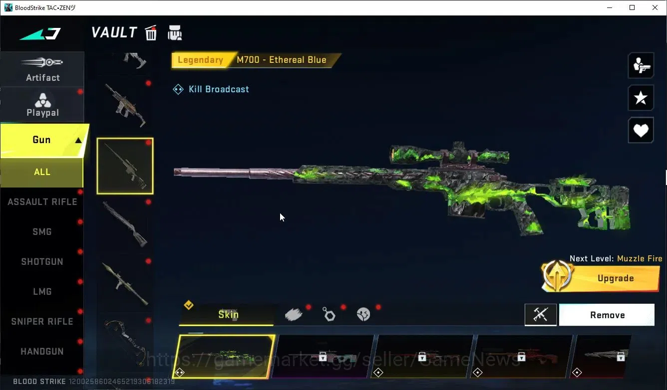 Blood Strike Accounts ASIA|ETERNAL Ethan-ALIENWALK+1 ULTRA [UZI-Catalyzm image 20