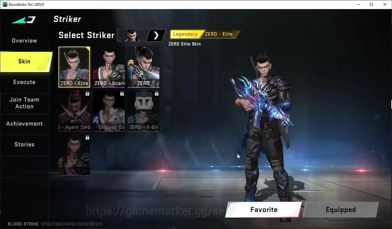 Blood Strike Accounts ASIA|ETERNAL Ethan-ALIENWALK+1 ULTRA [UZI-Catalyzm image 4