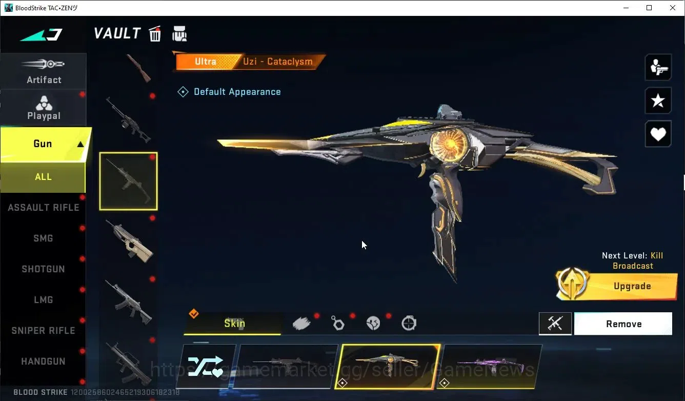 Blood Strike Accounts ASIA|ETERNAL Ethan-ALIENWALK+1 ULTRA [UZI-Catalyzm image 8