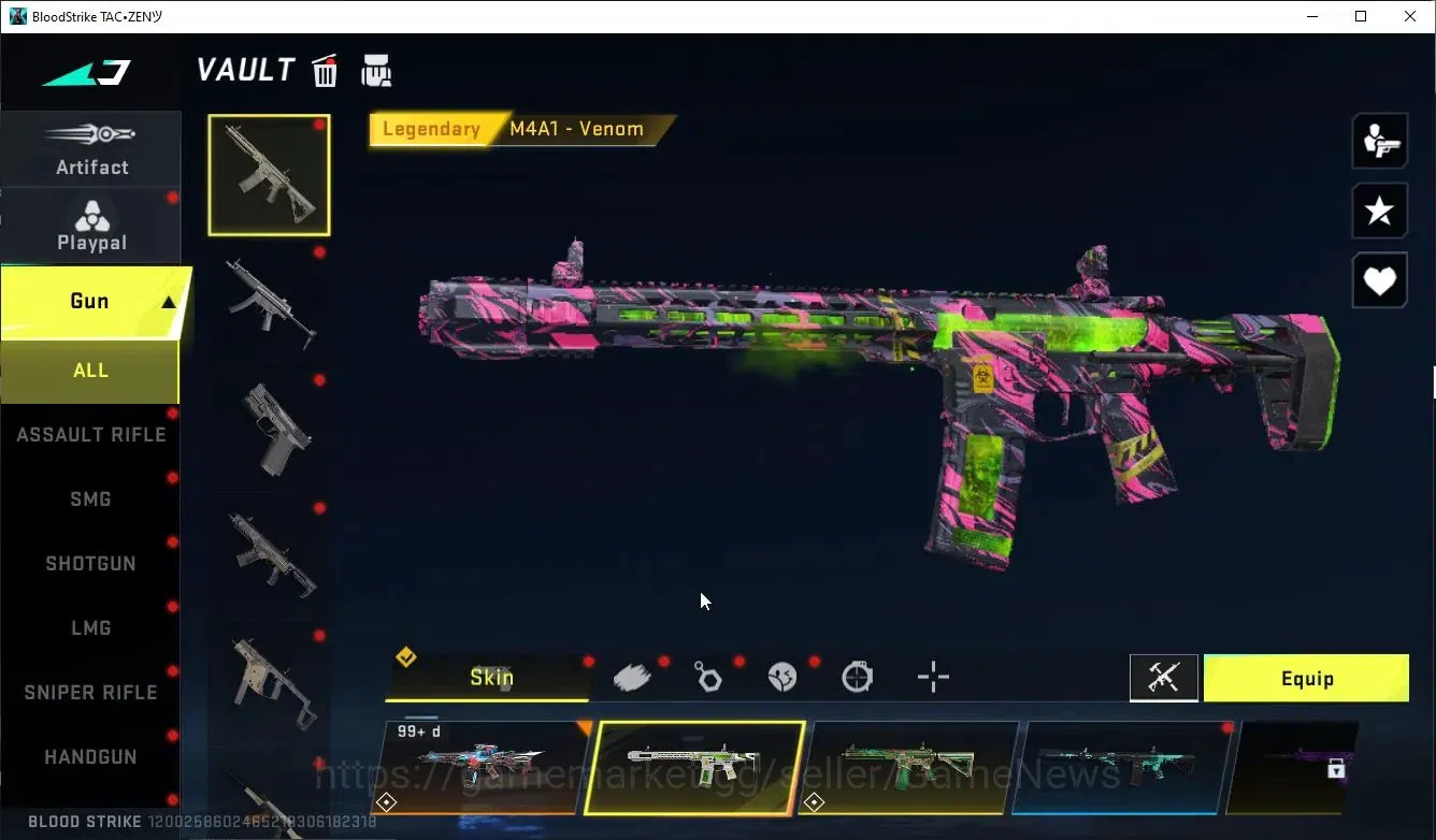 Blood Strike Accounts ASIA|ETERNAL Ethan-ALIENWALK+1 ULTRA [UZI-Catalyzm image 9