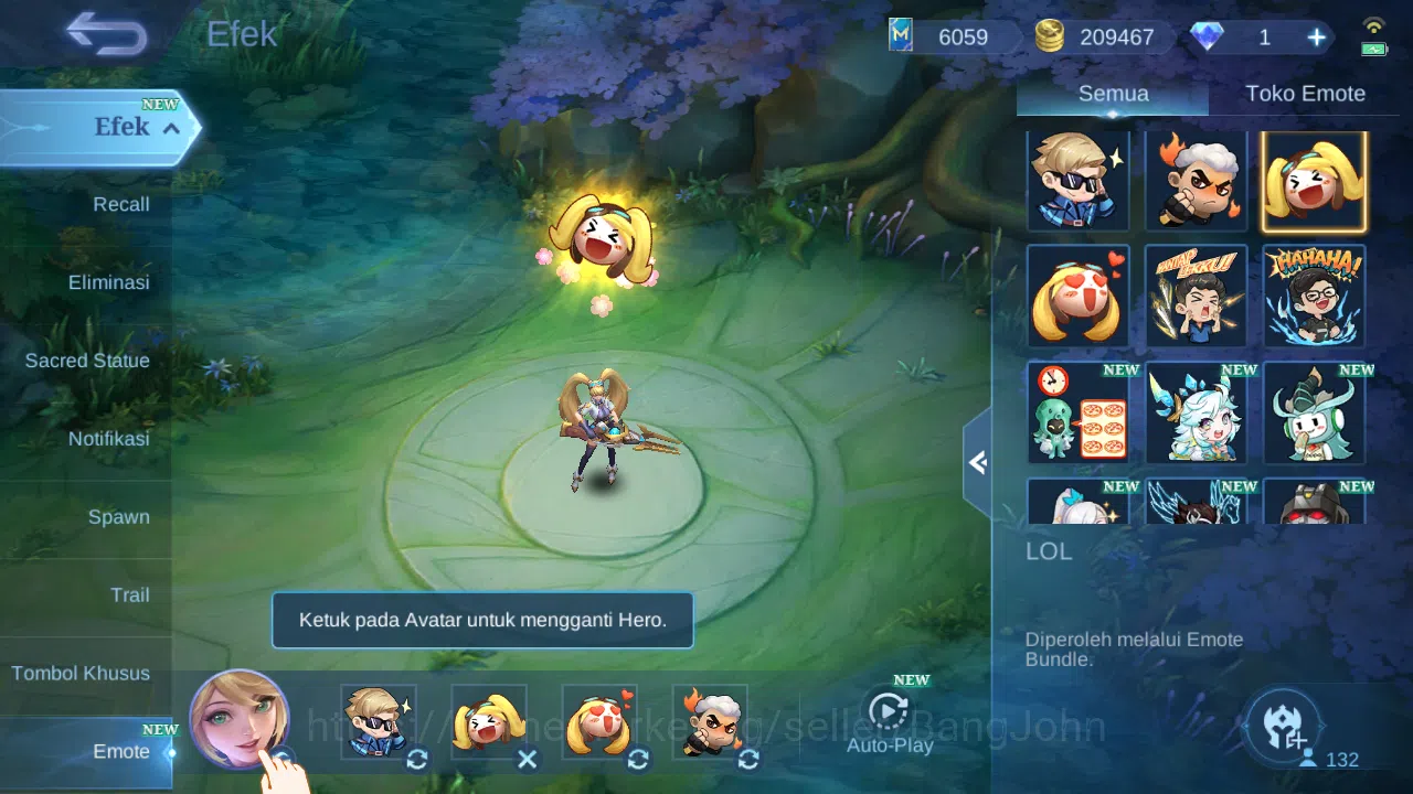 Mobile Legends: Bang Bang Accounts Others Hero 132 Skin 218 | KOF Karina | Sanrio Floryn | Lightborn Granger | Pace Cici 15