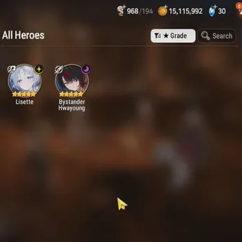 Epic Seven Accounts Mid-Tier GLOBAL UnVerif|New Era|2 ML(Lisete,BYSHwayung)+Vildred,Fene,Iseria,Landy,Etc|Poh ON|Abys F