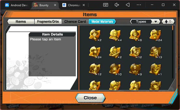 One Piece Bounty Rush Accounts Others GLOBAL|EX 8|PR 29| 2 Monkey D.Luffy,Flame Sabo,BP Kuzan,Rob Lucci,T5E 17