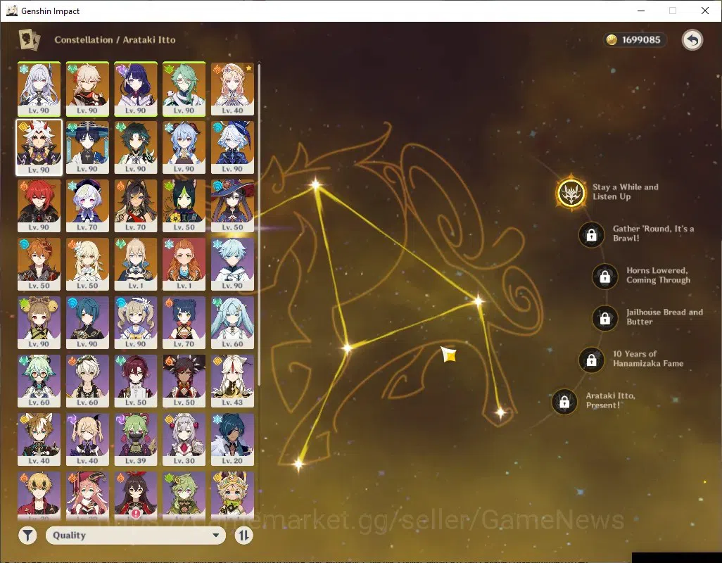 Genshin Impact Accounts ASIA|AR 58|11 Limited + 7 (*5Weap)|[Furina,Xiao]+S image 14