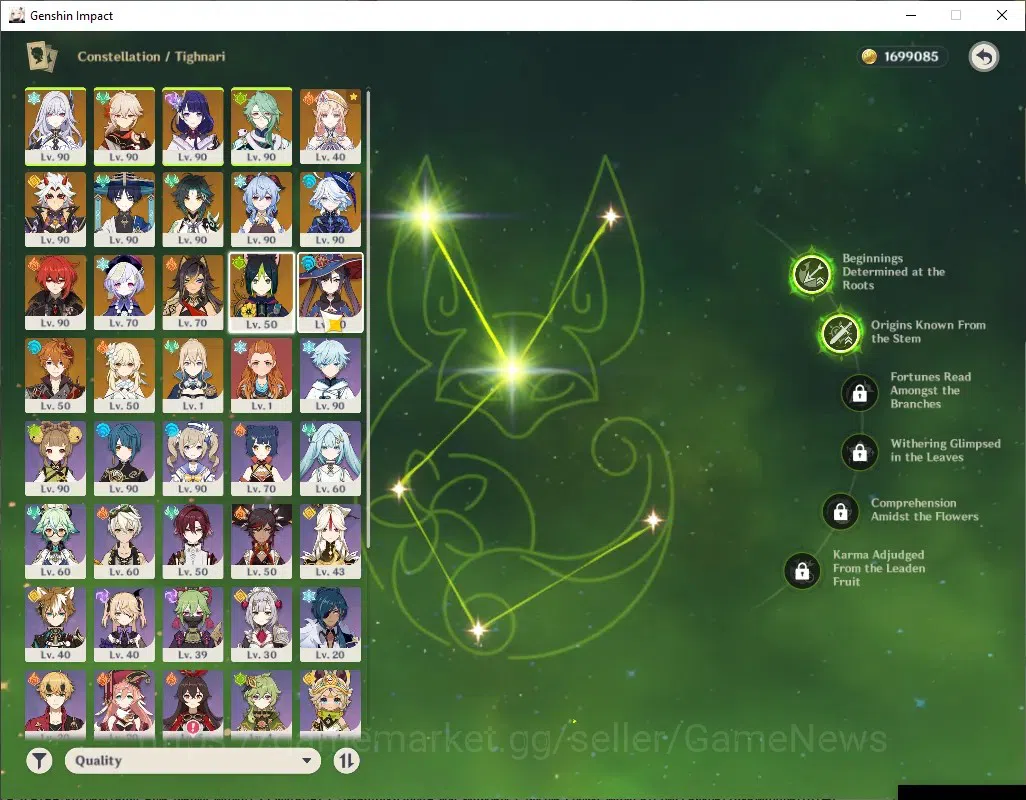 Genshin Impact Accounts ASIA|AR 58|11 Limited + 7 (*5Weap)|[Furina,Xiao]+S image 16