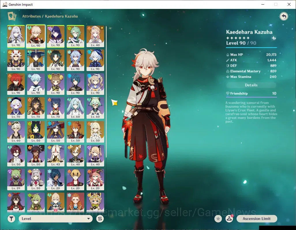 Genshin Impact Accounts ASIA|AR 58|11 Limited + 7 (*5Weap)|[Furina,Xiao]+S image 4