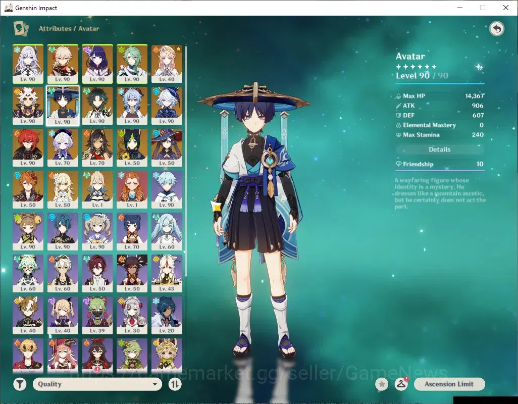 Genshin Impact Accounts ASIA|AR 58|11 Limited + 7 (*5Weap)|[Furina,Xiao]+S image 9