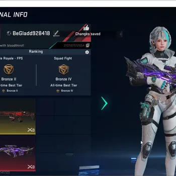 Blood Strike Accounts Others ASIA|LV3|1 ETERNAL Gun|1 ULTRA Striker|BR Bronze II, SF Bronze IV|LogNetEase(BS1368Z)