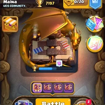 Clash Royale Accounts Others Trophy 7197|CL 1071|KTL 12|111 Cards|3 Champ|1 Hero|11 Evo|Arena 19|335 Gems + 33K