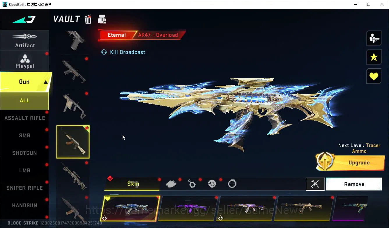 Blood Strike Accounts ASIA|ETERNAL Lv2 AK47-OverLord+Colab 7DS Karl98,BL image 17