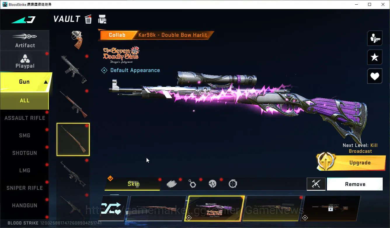 Blood Strike Accounts ASIA|ETERNAL Lv2 AK47-OverLord+Colab 7DS Karl98,BL image 19